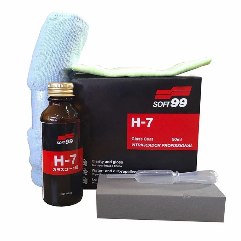 Vitrificador De Pintura H7 Coating Glass Coat 50ml Soft99