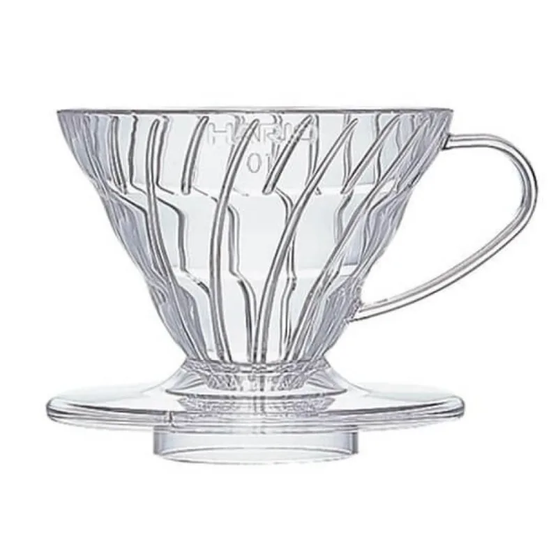 Coador Hario V60 Acrílico Transparente Tamanho 01 Coador para Café em Acrílico Hario V60 Transparente - Tamanho 01