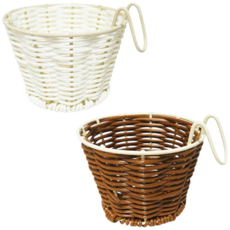 Cesto Telado De Vime E Metal Natural Craft Redondo Watts 8,1x6,1cm Sortido (MP)