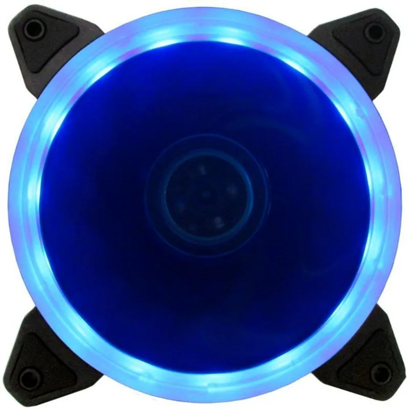 Cooler 120mm Bluecase Box - Com Led Azul - Bfr-05b