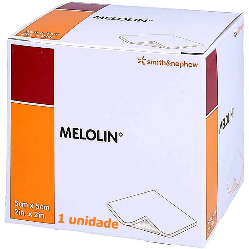 Curativo Melolin 5X5cm - unidade