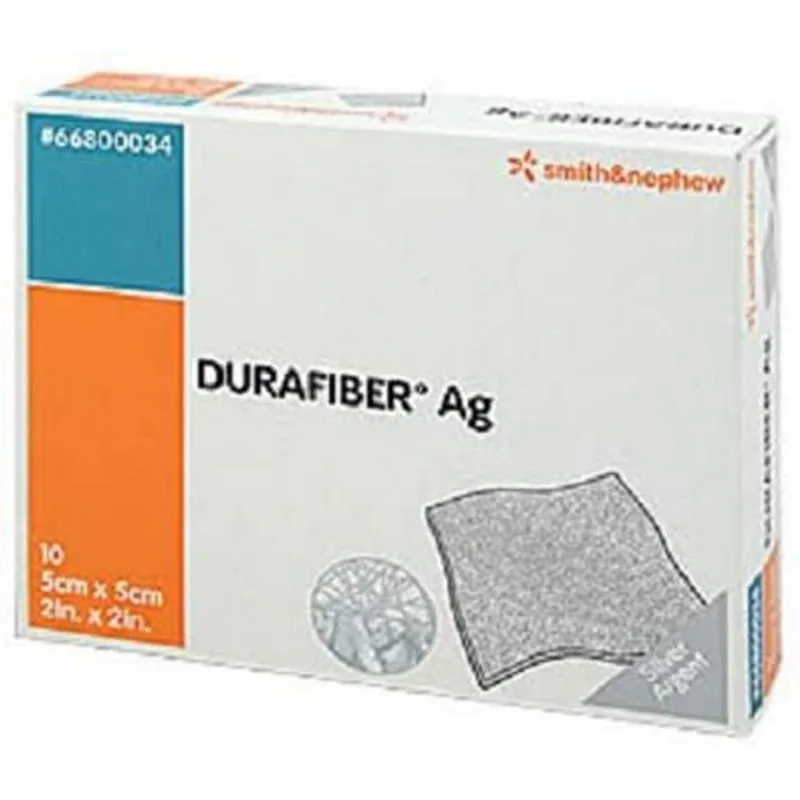 Curativo Durafiber Ag 5cm X 5cm 01 Unidade