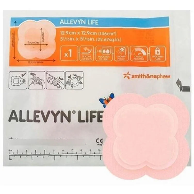 Curativo Allevyn Life 12,9x12,9cm 1 Un Smith E Nephew