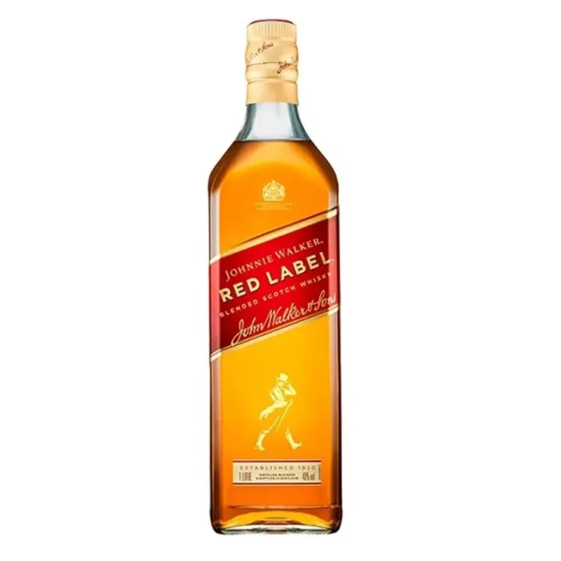WHISKY JOHNNIE WALKER RED LABEL 1LT - JOHNNIE WALKER