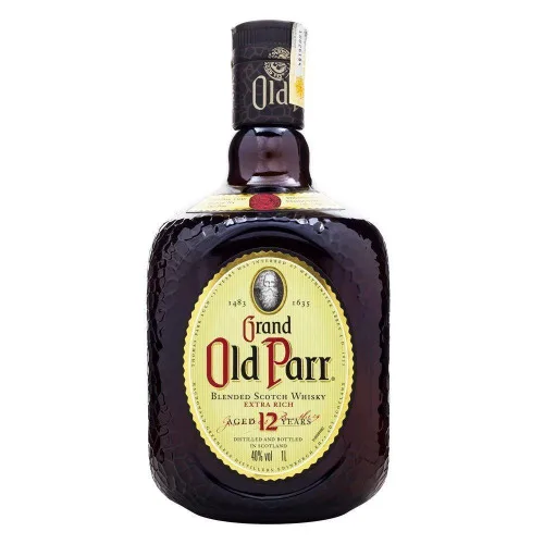 Whisky Escocês Blended Grand Old Parr Garrafa 1l - GRAND OLD PARR