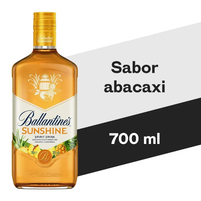 Whisky Ballantine's Sunshine Abacaxi - 700 ml
