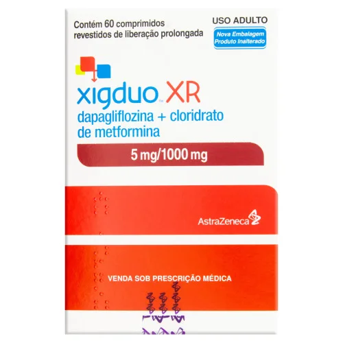 Xigduo Xr 5/1000 60cpr - Astrazeneca