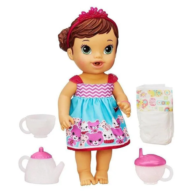 Boneca Baby Alive Chazinho Mágico Morena - Hasbro
