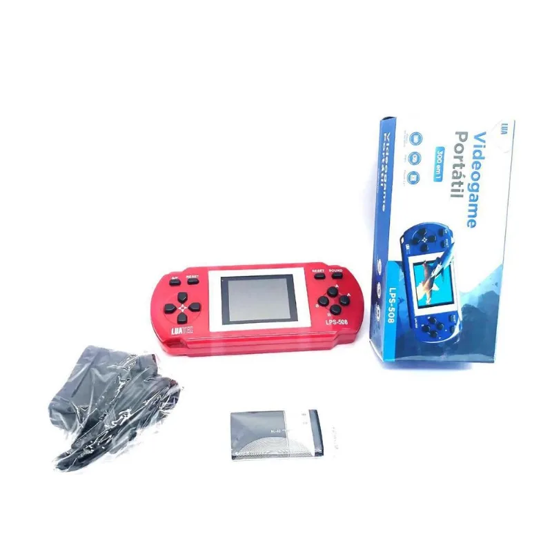 Game Portátil Luatek 300 In 1 Recarregável