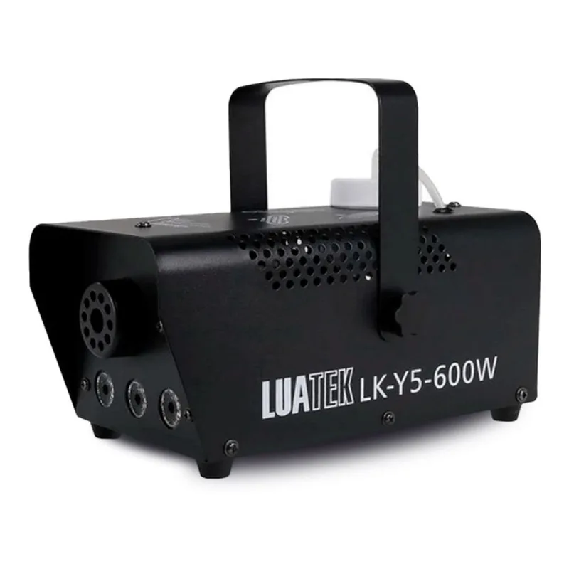 Kit Maquina De Fumaça 600w 3 Leds Coloridos Rgb Festa Balada