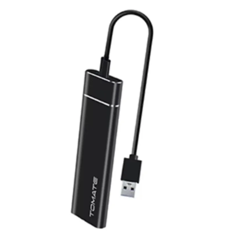 Case Ssd Adaptador M.2 Sata Nvme Nv1 Nv2 Nv3 Usb 3.1 Type-c 10gb Tomate