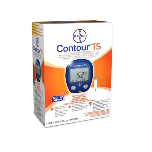 Kit Contour Ts Aparelho De Glicemia C/10 Tiras - Bayer