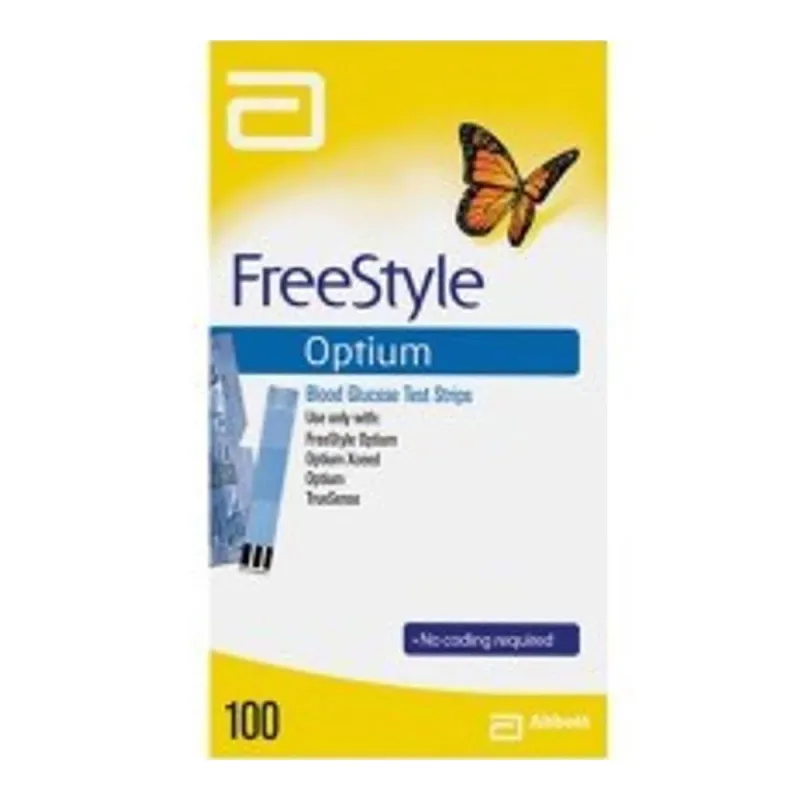 Freestyle Optium Abbott - 100 Tiras - Abbott
