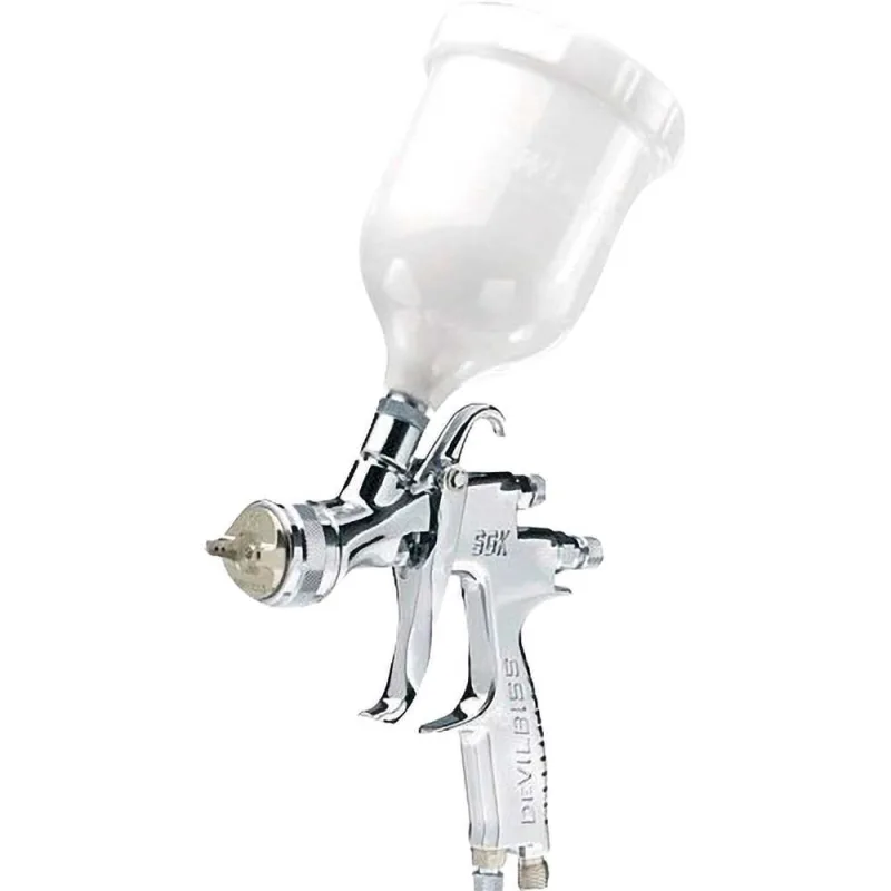 Pistola de Pintura com Caneca de Gravidade SGK-600BV/52030-6 - Devilbiss - DEVILBISS