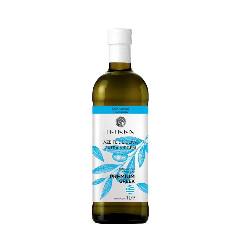 Azeite de Oliva Extra Virgem Premium Grego Iliada 1L