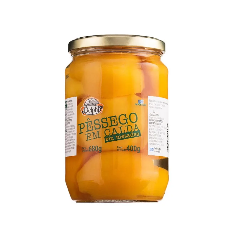 Pêssego em Calda em Metades Delphi 680g