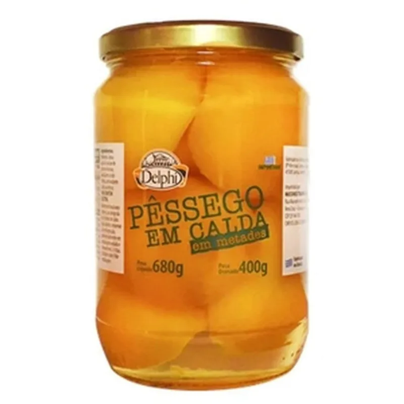 Pêssego em Calda Delphi 720ml