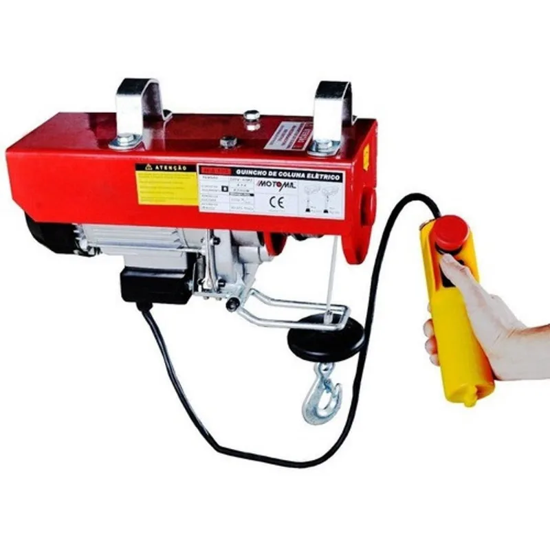 Guincho Talha Elétrico Coluna 100/200kg Ha-101 220V - Motomil