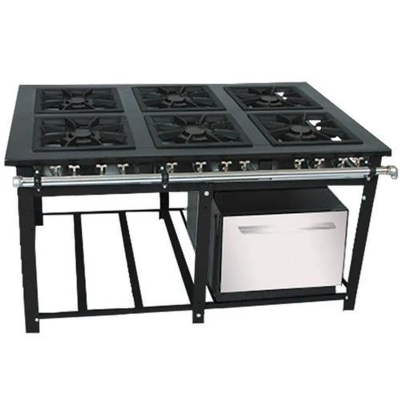 Fogão a Gás de Piso, 6 Bocas, com Forno - M6FD6 - Selo Inmetro - Venâncio