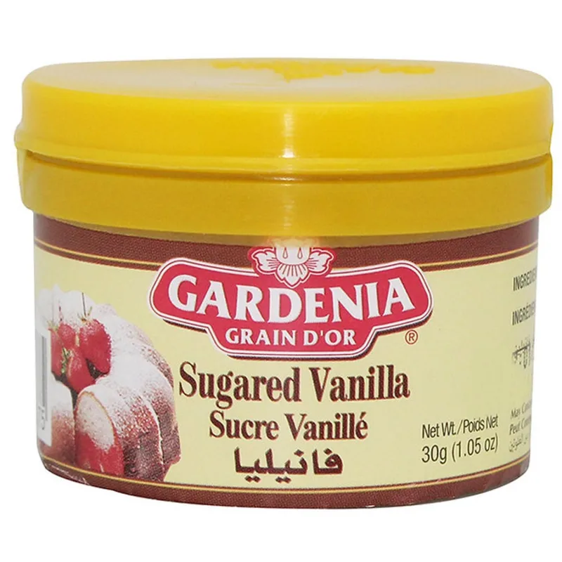 Açúcar De Baunilha (sucre Vanillé) Gardênia 30g - Não Informado