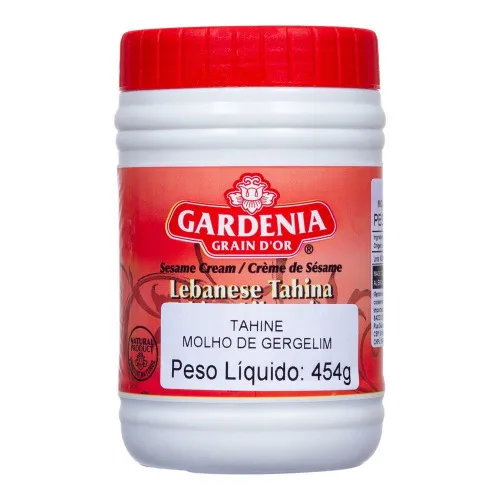 Tahine Molho De Gergelim Gardenia 454gr - GARDEN