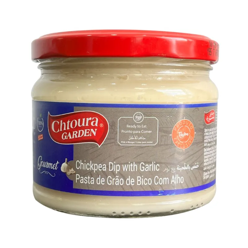 Pasta Grão de Bico com Alho Hommus Chtoura Garden 310g