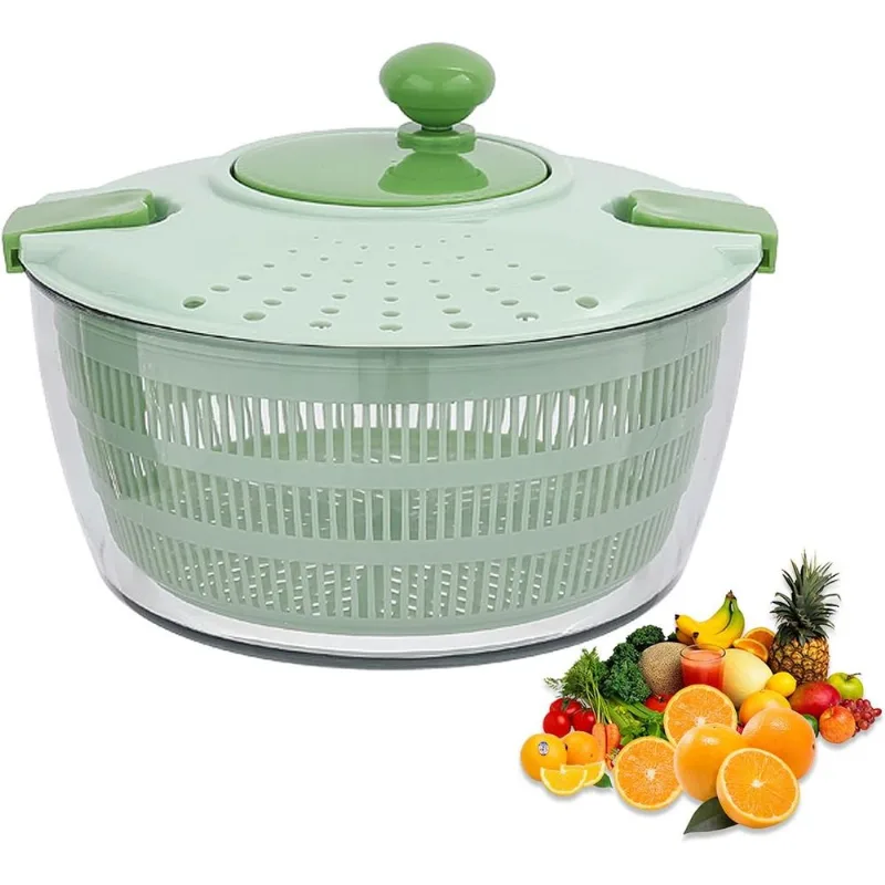 Salad Spinner - Verde Salad Spinner Grande - 4.2l Lettuce Spi