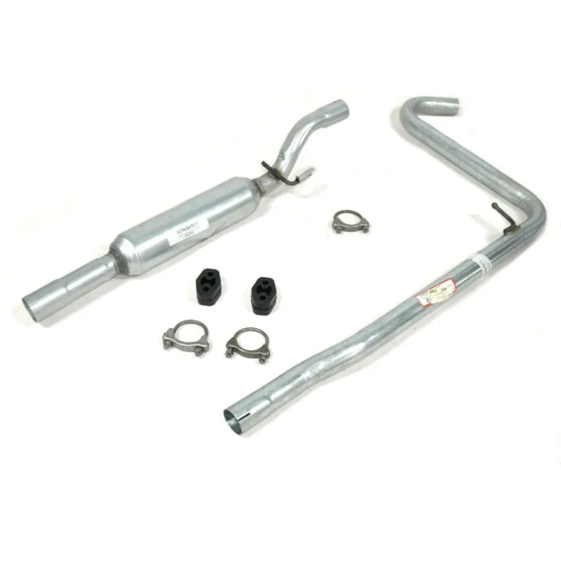 Kit Descarga Silencioso Tubo + Intermediario Gol 1.0 G5