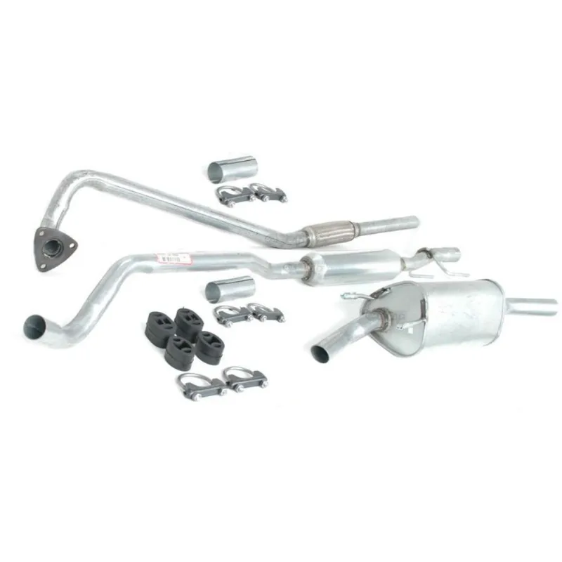 Kit Silenc Escap + Interm + Tubo c/ Flexivel Celta 06/09 S08