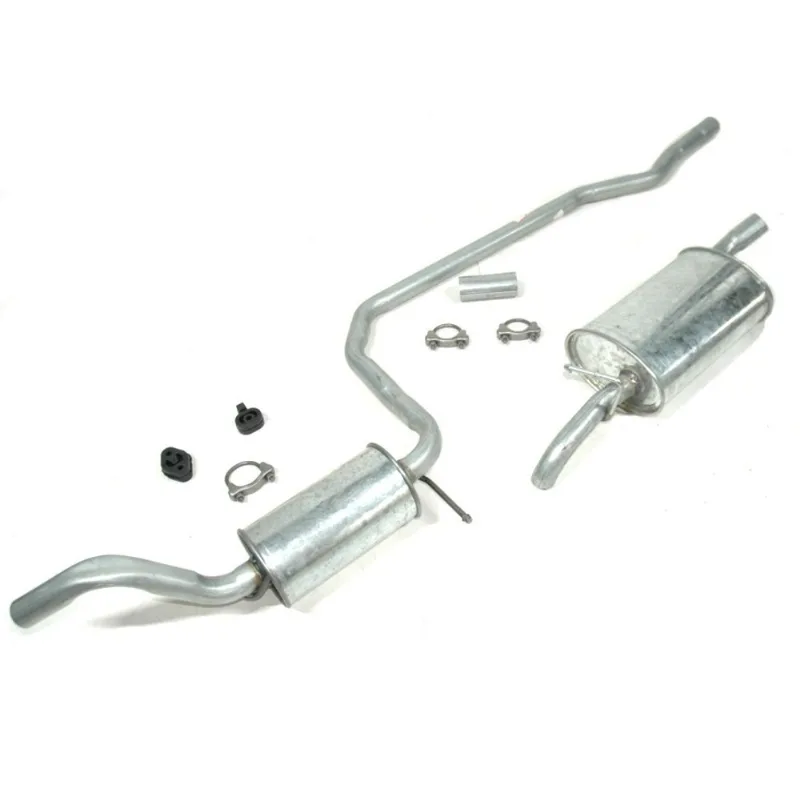 Kit Abafador Silencioso Traseiro Fiesta Hatch 1.3 8V - 95/96