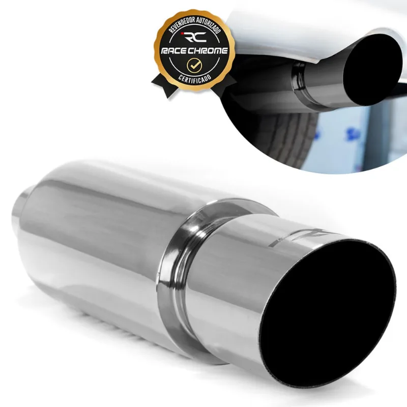 Abafador Esportivo Inox Pro-Line Chanfrado 3.1/2 polegadas