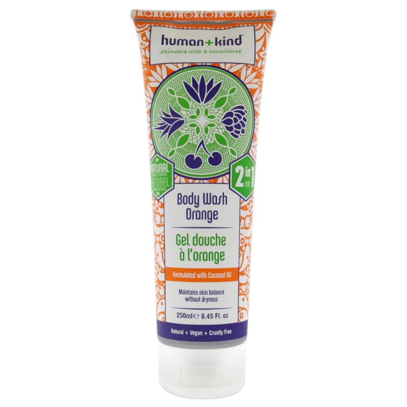 Sabonete líquido - laranja Human + Kind 8,45 onças