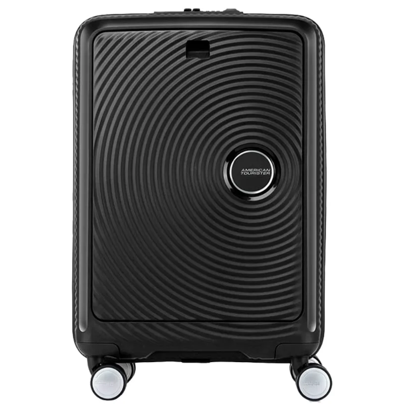 Mala de Bordo American Tourister by Samsonite Curio 51cm Abertura Frontal Preta