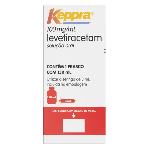 Keppra 100mg/ml Sol Or Fr 150ml Ser 3ml - Ucb Biopharma