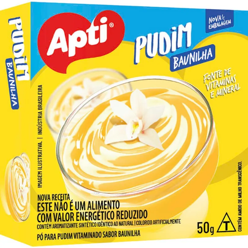 Pó para Pudim Apti Baunilha 50g