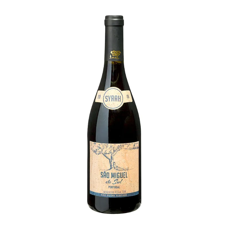 Vinho Tinto Português Syrah São Miguel do Sul 750ml