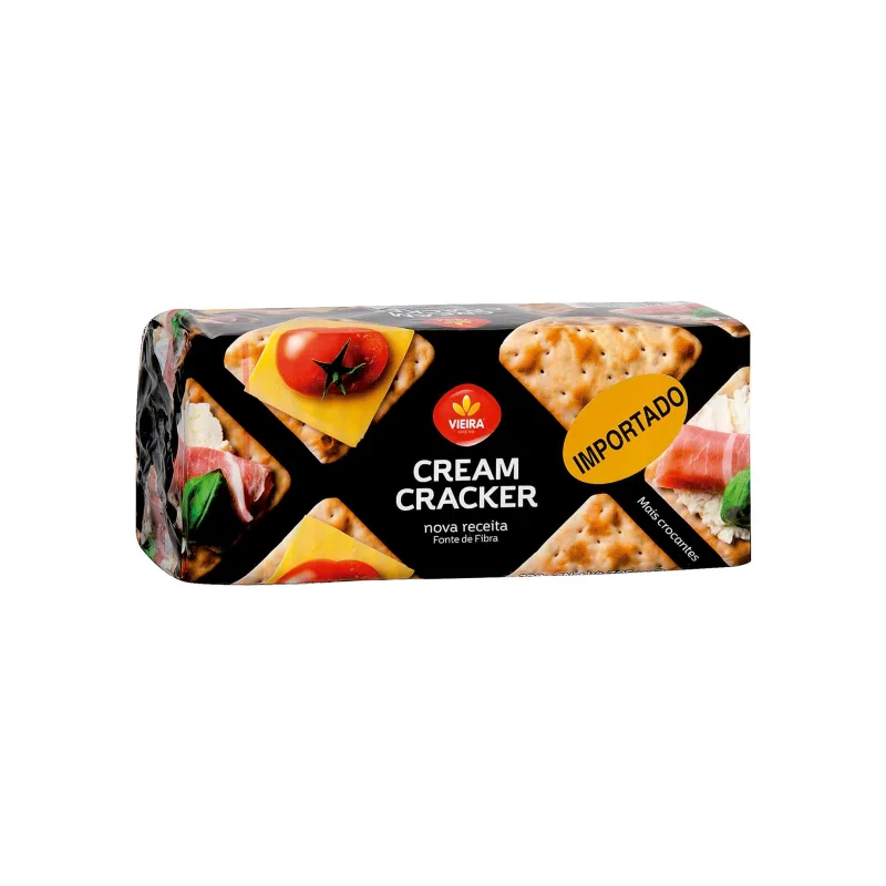 Biscoito Cream Cracker Vieira 200g - Vieira