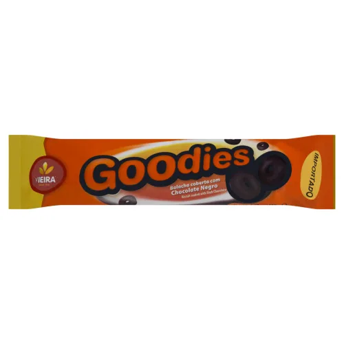 Biscoito Goodies Coberto C/choc Negro 150g - GOODIE