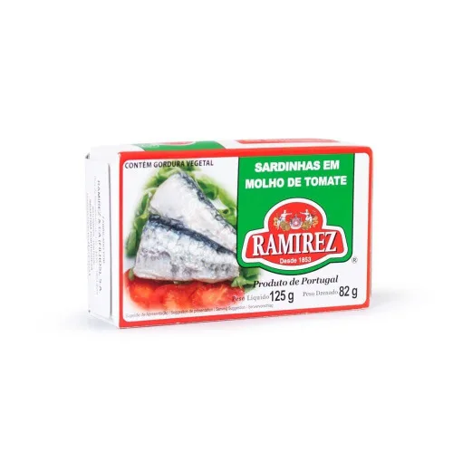 Sardinha Ramirez 125gr Tomate - TOMATE