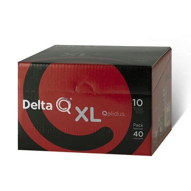 Café Delta Q Qalidus Intensidade 10 - Pack Xl 40 Cápsulas - Não Informado