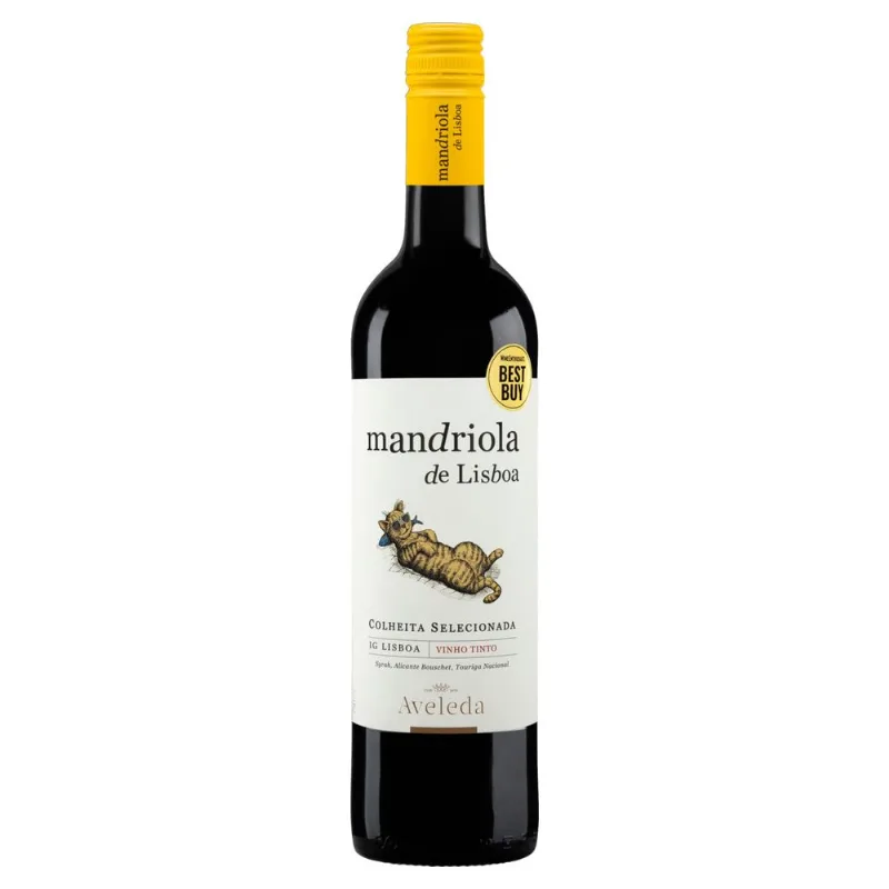 Vinho Português Mandriola de Lisboa Aveleda Blend Tinto 750ml