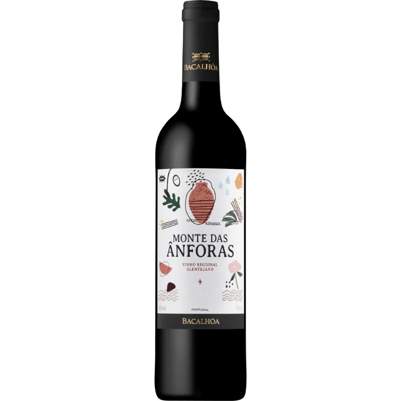 Vinho Português Monte Das Ânforas Tinto 750ml