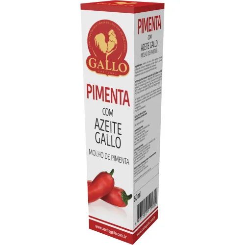 Molho De Pimenta Com Azeite Gallo Caixa 50ml - GALLO