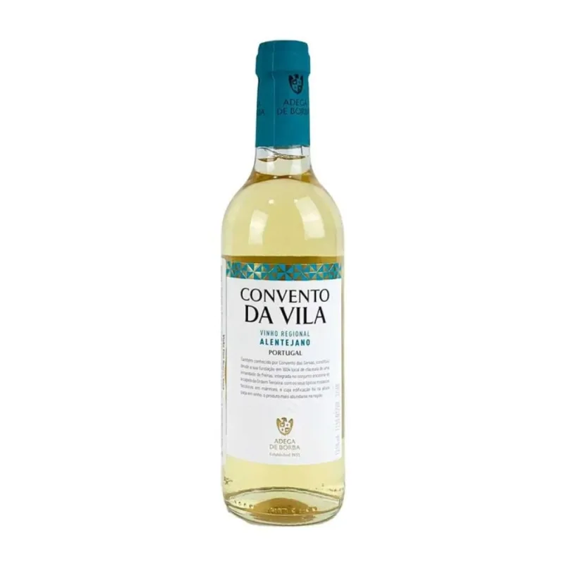 Vinho Português Branco Alentejano Convento da Vila Adega de Borba 375ml - Adega de Borba