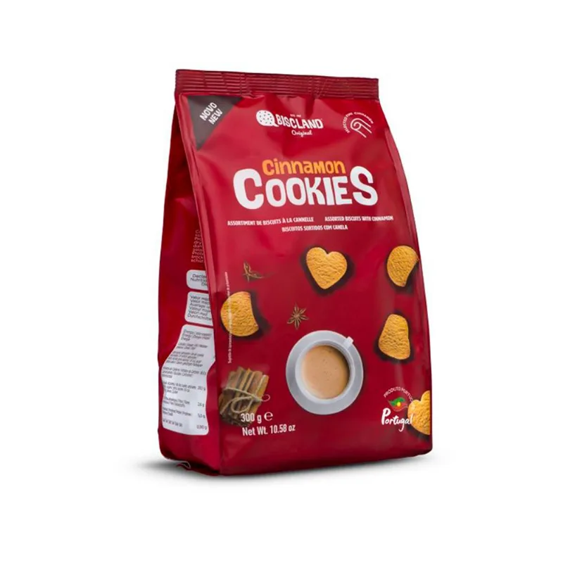 Biscoito Biscland Cinnamon Cookies 300g