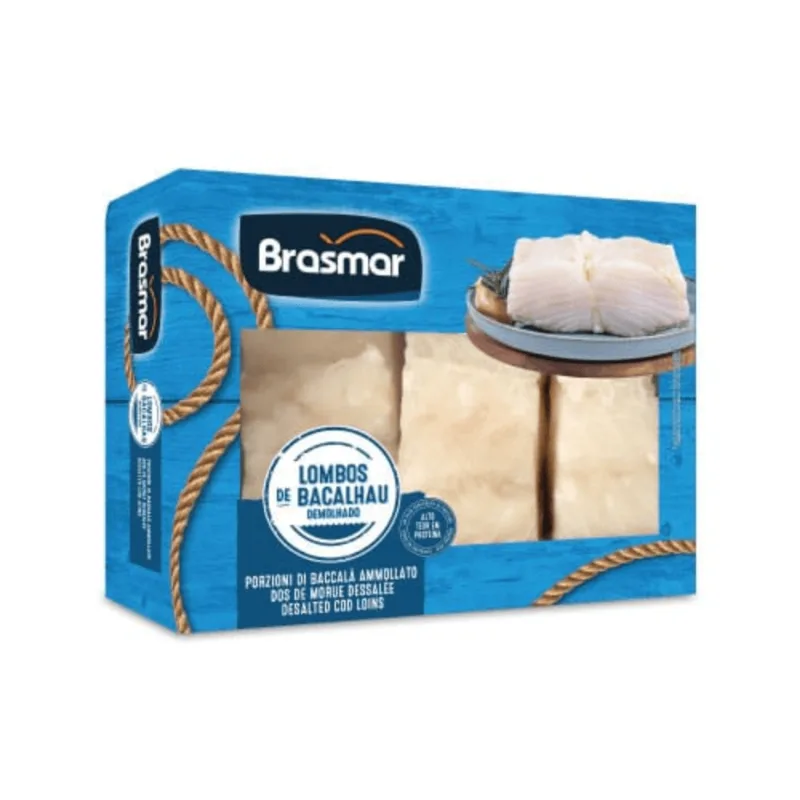 Posta De Bacalhau Dessalgado Brasmar 800g
