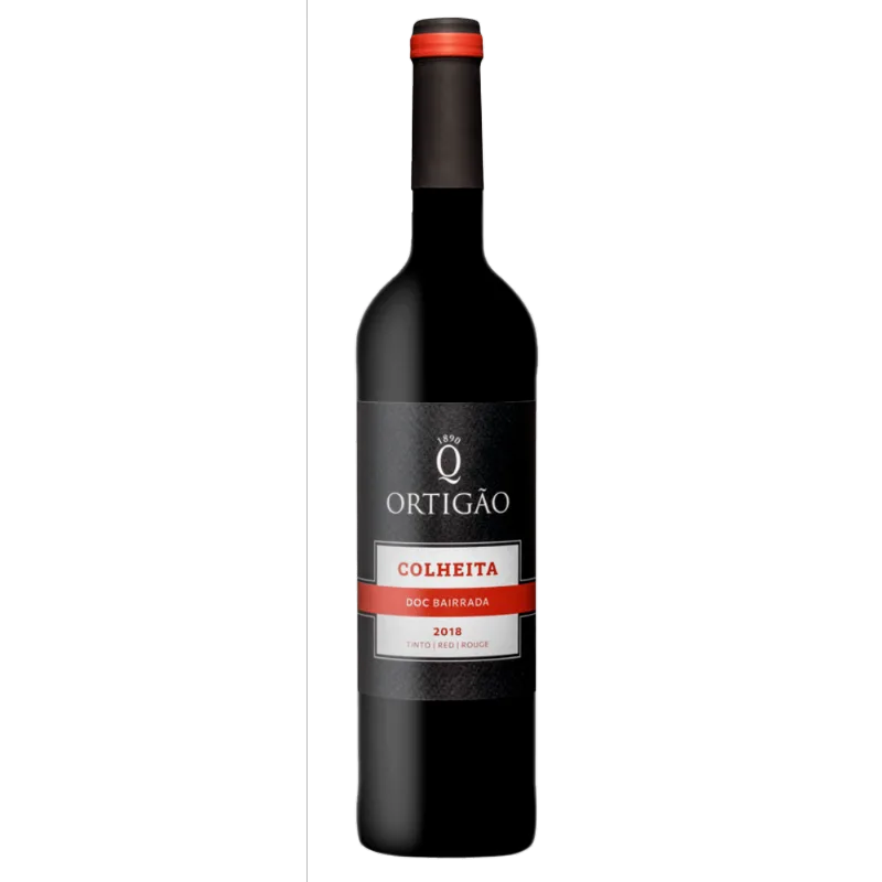VINHO PORTUGUES ORTIGAO COLHEITA DOC BAIRRADA TINTO GARRAFA 750ML