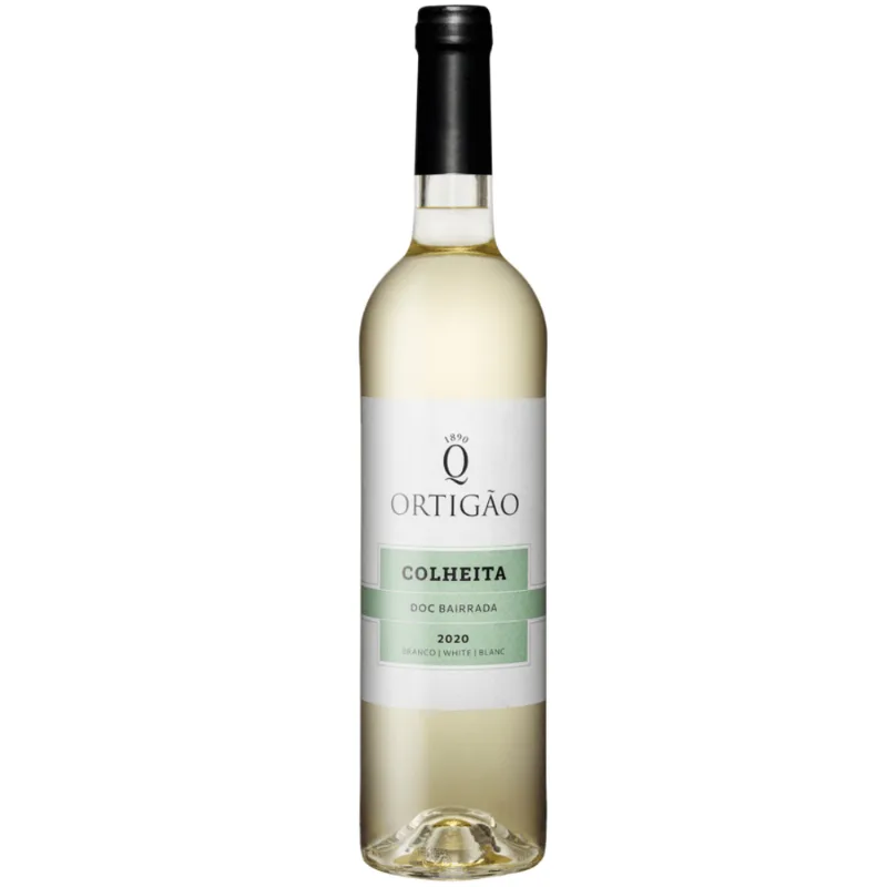VINHO PORTUGUES ORTIGAO COLHEITA DOC BAIRRADA BRANCO 750ML