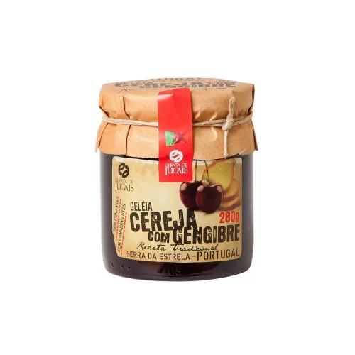 Geleia Quinta De Jugais 280g Cereja/gengibre