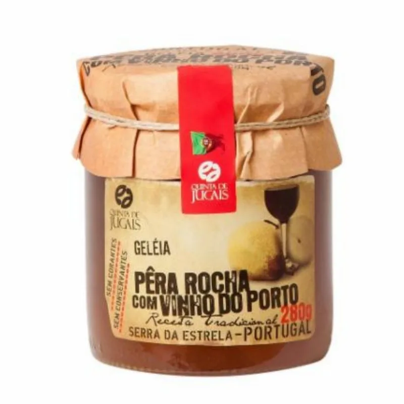 Geleia Pêra com Vinho do Porto Quinta de Jugais 280g